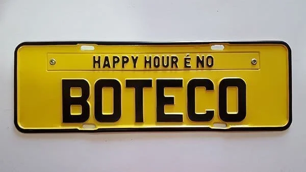 Placas Decorativas Bar Boteco