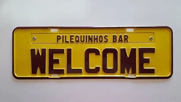Placas Decorativas Bar Pilequinhos