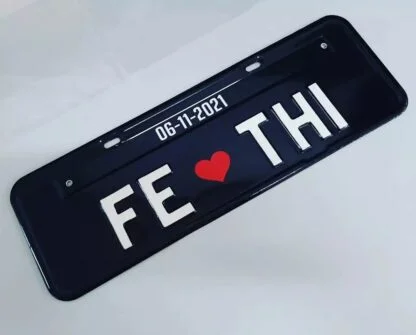 Placas de Carro Personalizadas - Promoção