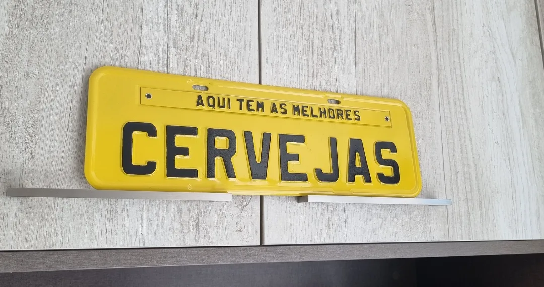 Placa de Carro Personalizada: Aqui Tem as Melhores Cervejas - Imagem 3