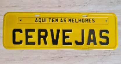 Placa Aqui Tem as Melhores Cervejas